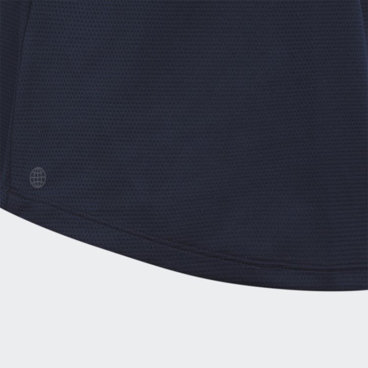 Adidas Camisa Polo Texturizada Azul Marinho