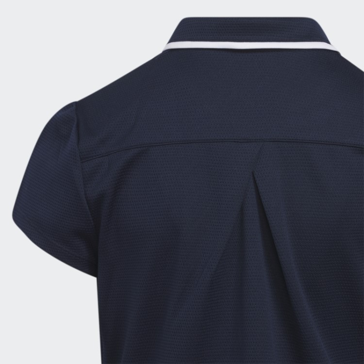 Adidas Camisa Polo Texturizada Azul Marinho