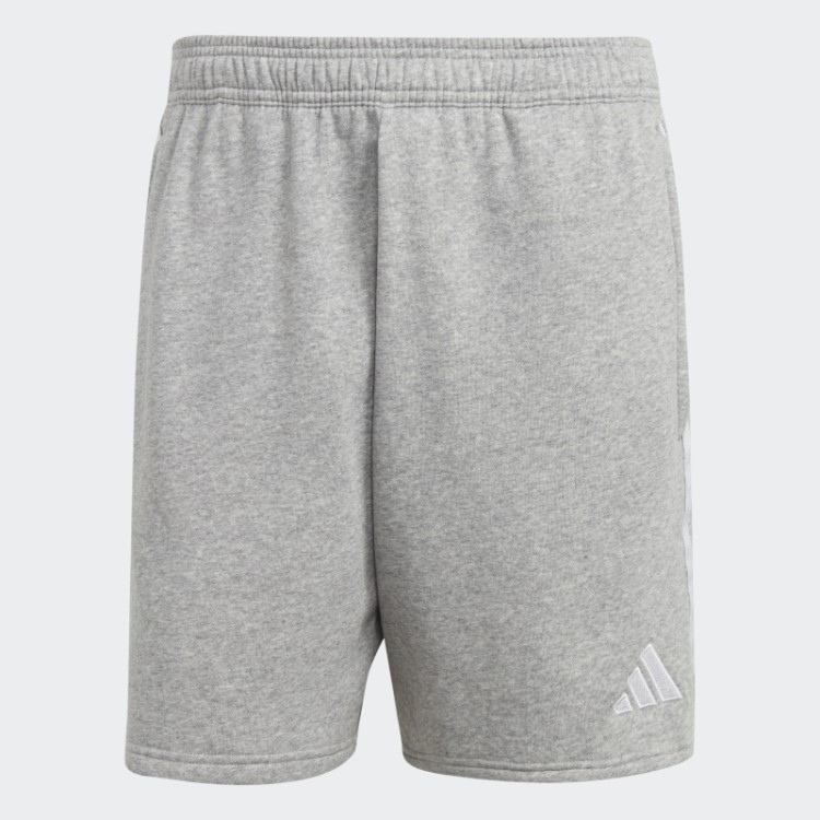 Bermuda De Moletom Adidas Tiro 23 League Cinza Médio