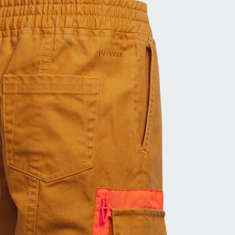 Jogger De Lona Adidas Laranja Focus