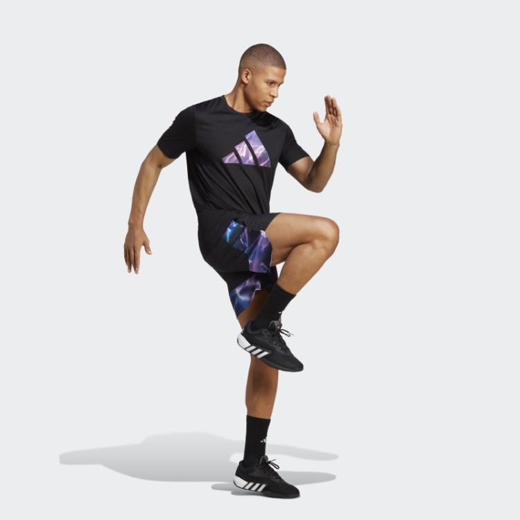 Bermuda De Treino Adidas Preta Projetada Para Movimento Hiit