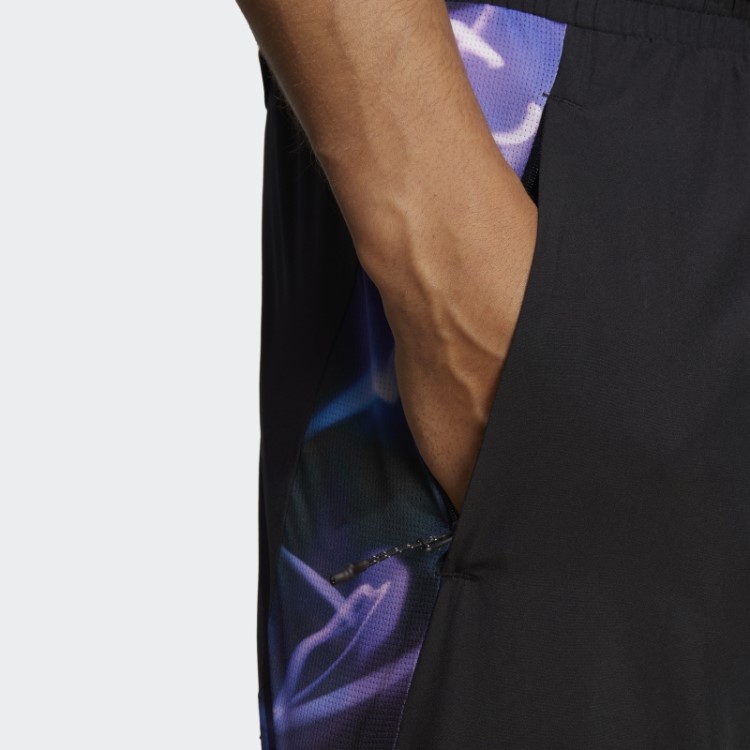 Bermuda De Treino Adidas Preta Projetada Para Movimento Hiit