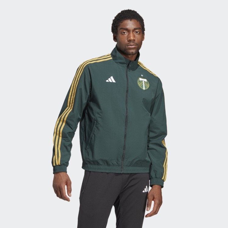Jaqueta Verde Adidas Portland Timbers Anthem