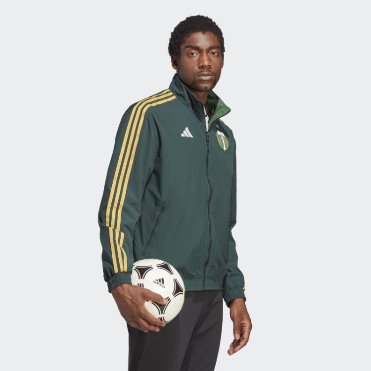 Jaqueta Verde Adidas Portland Timbers Anthem