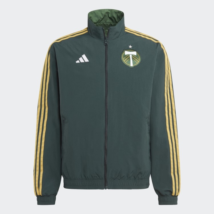 Jaqueta Verde Adidas Portland Timbers Anthem