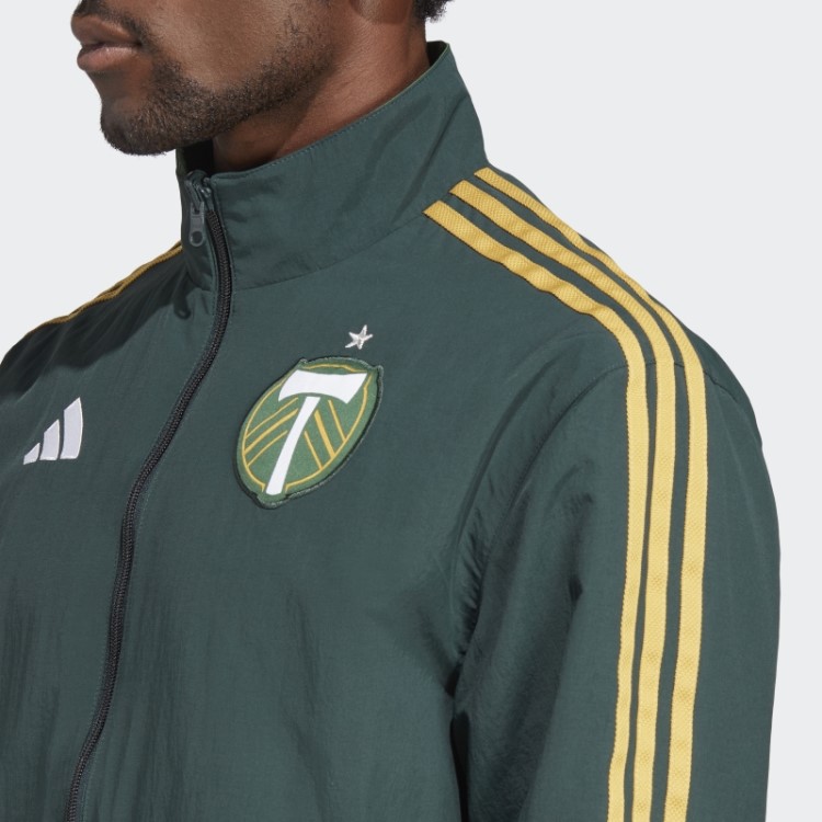 Jaqueta Verde Adidas Portland Timbers Anthem