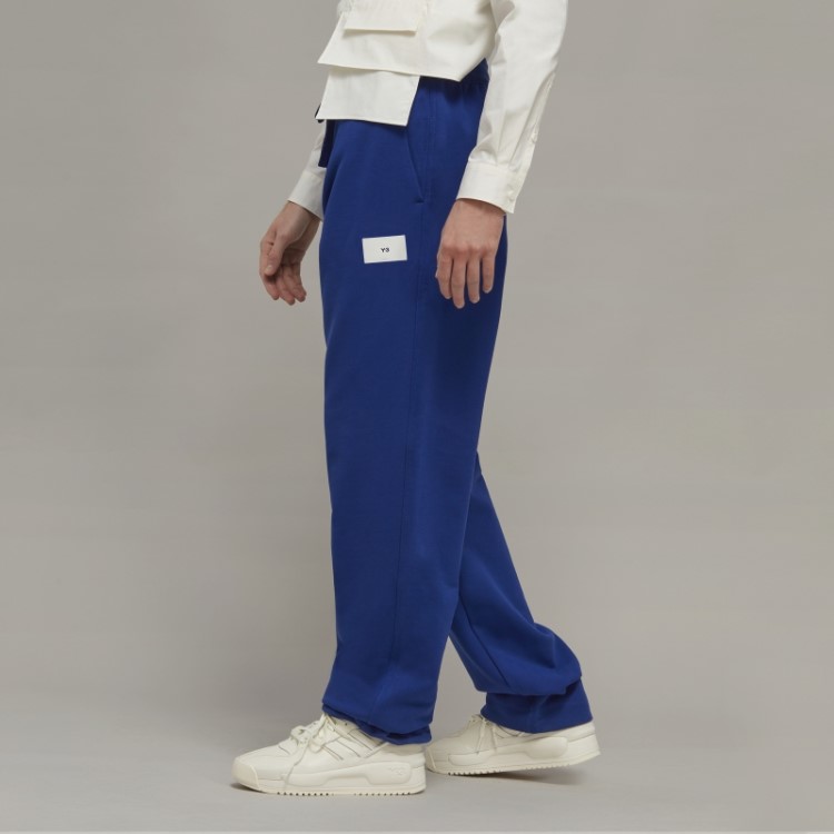 Y-3 Jogger Reto De Algodão Orgânico Felpudo Adidas