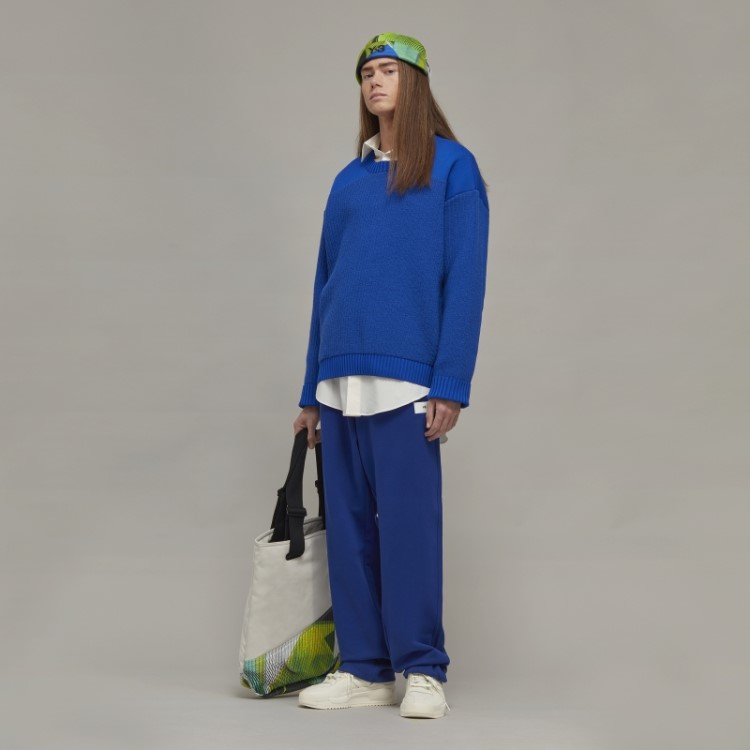 Y-3 Jogger Reto De Algodão Orgânico Felpudo Adidas