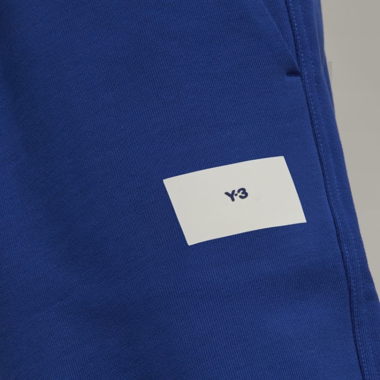 Y-3 Jogger Reto De Algodão Orgânico Felpudo Adidas