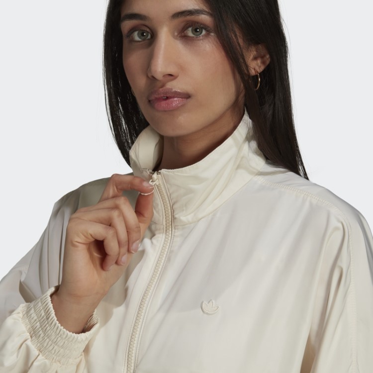 Adicolor Blusão De Nylon Adidas Branco