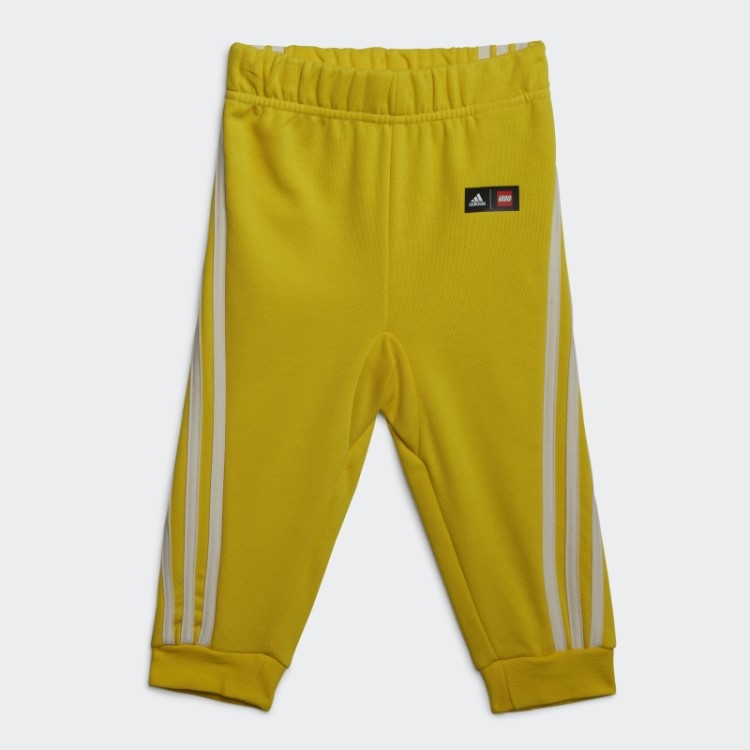 Adidas X Classic Lego Jaqueta E Calça Conjunto Fashion Amarelo