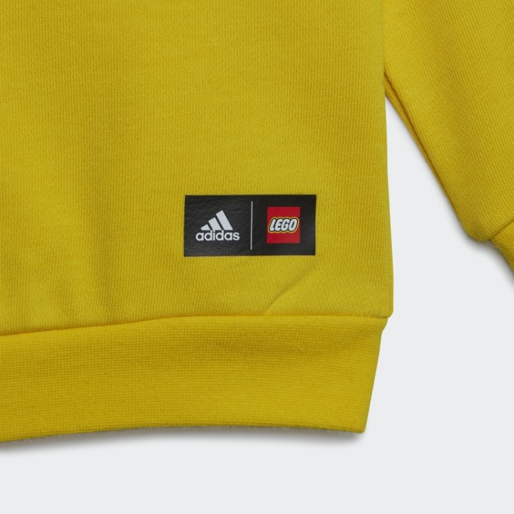 Jaqueta E Calça Lego Clássica Amarela Adidas X Fashion