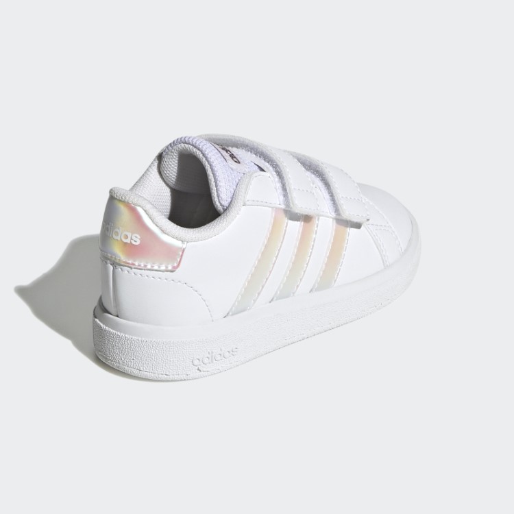 Adidas Grand Court Lifestyle Court Hook And Loop Shoes Branco