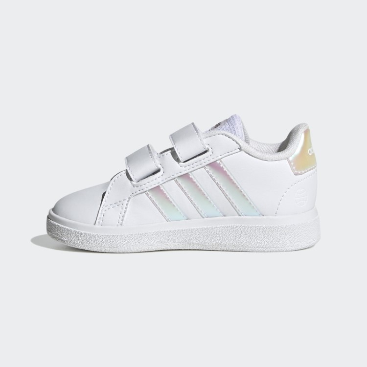 Adidas Grand Court Lifestyle Court Hook And Loop Shoes Branco
