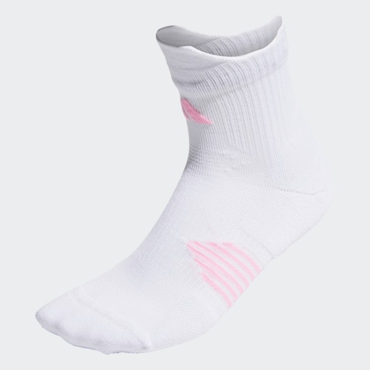 Meia Adidas Running X Supernova Quarter Performance Branca