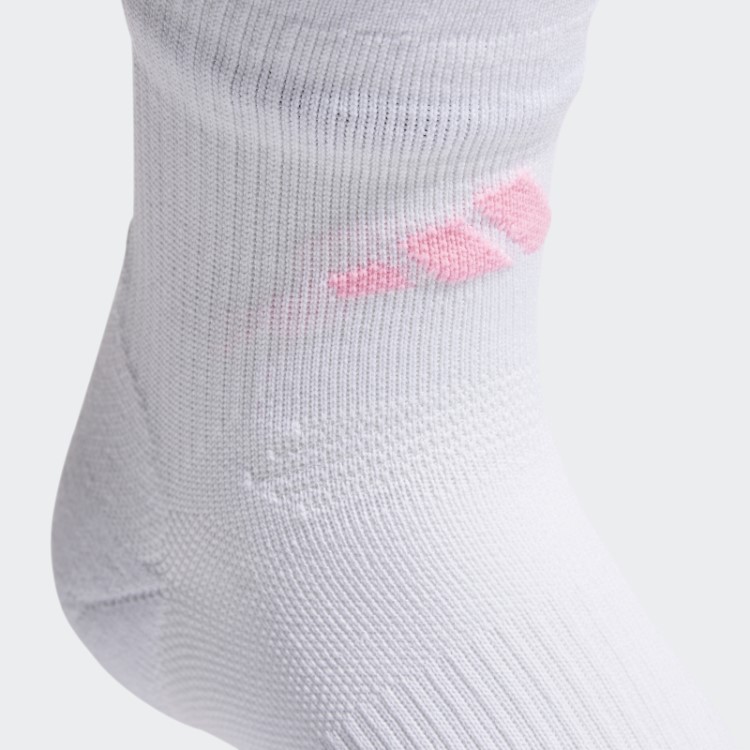 Meia Adidas Running X Supernova Quarter Performance Branca