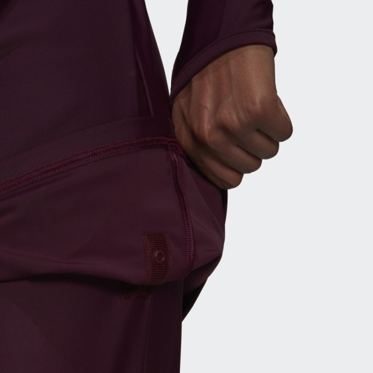 Calça De Banho Com As Três Listras Marrom Adidas