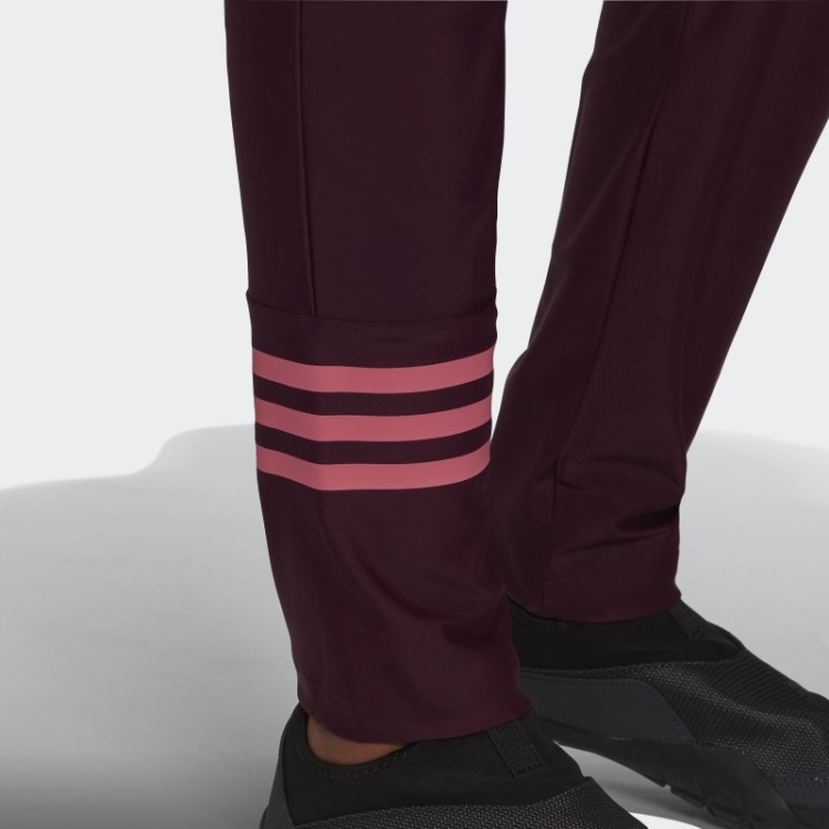 Calça De Banho Com As Três Listras Marrom Adidas