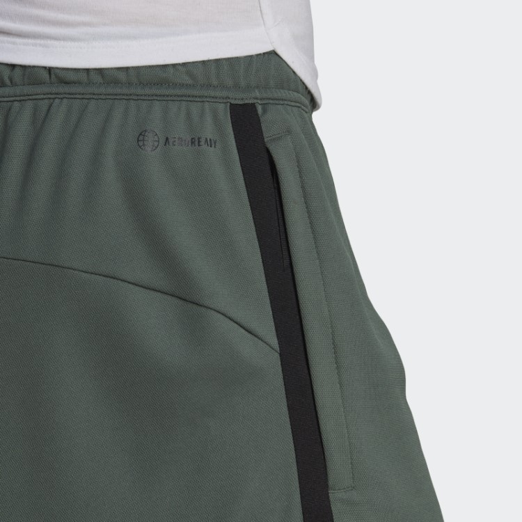 Short De Treino Adidas Aeroready Com Estampa De Giz De óxido Verde