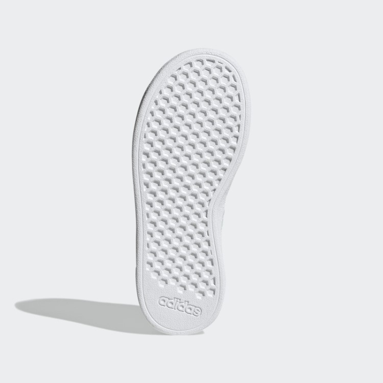 Adidas Grand Court Estilo De Vida Tênis De Renda Branco