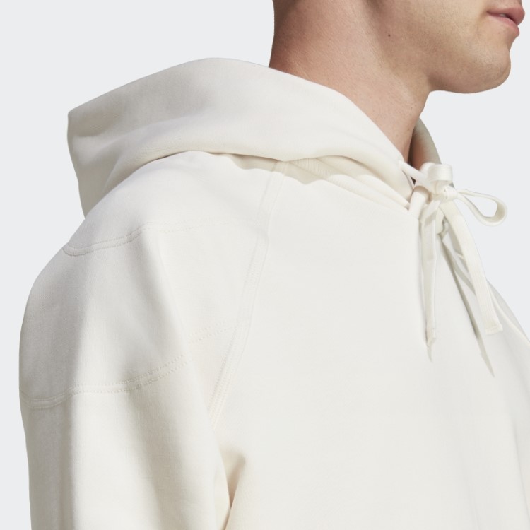 Moletom Com Capuz Branco Adidas Lounge