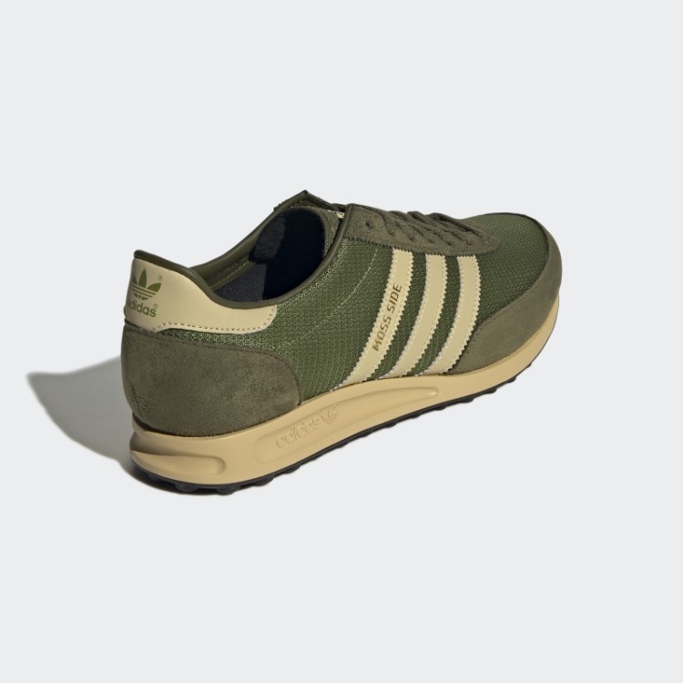 Tênis Lateral Adidas Musgo Verde Poeira