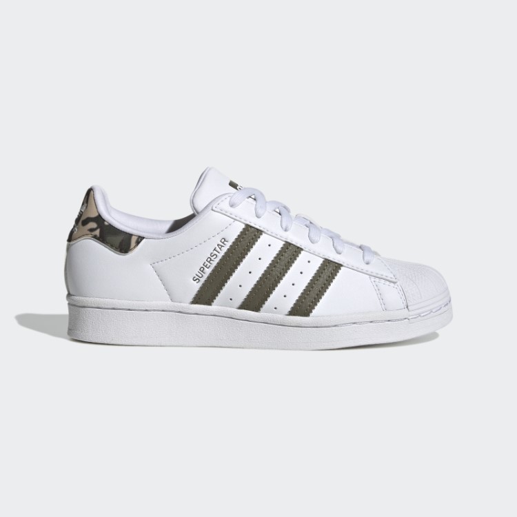 Tênis Adidas Superstar Moda Verde-oliva