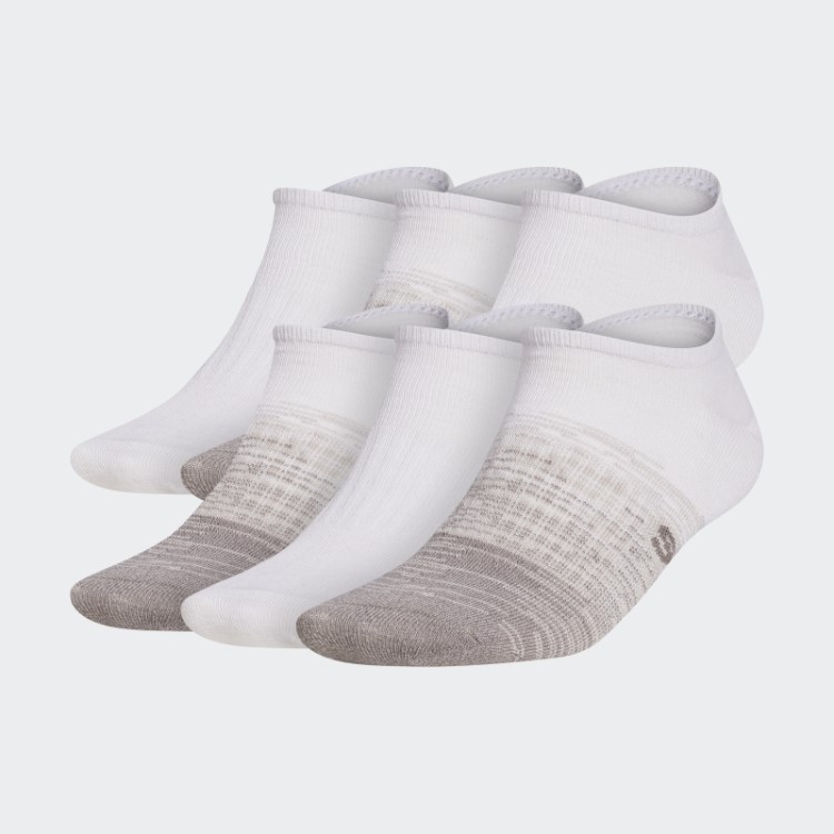 Adidas Superlite Badge Of Sport Meias Invisíveis 6 Pares De Alumínio