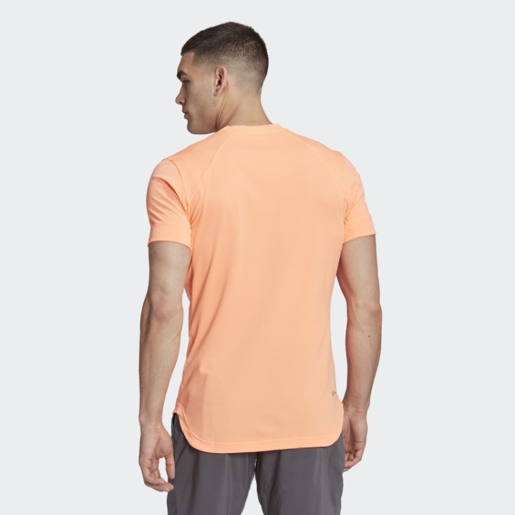Camiseta Laranja Freelift Para Tênis New York Adidas