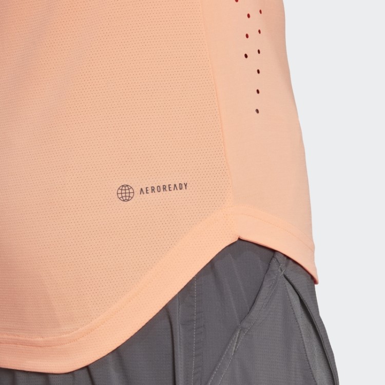 Camiseta Laranja Freelift Para Tênis New York Adidas