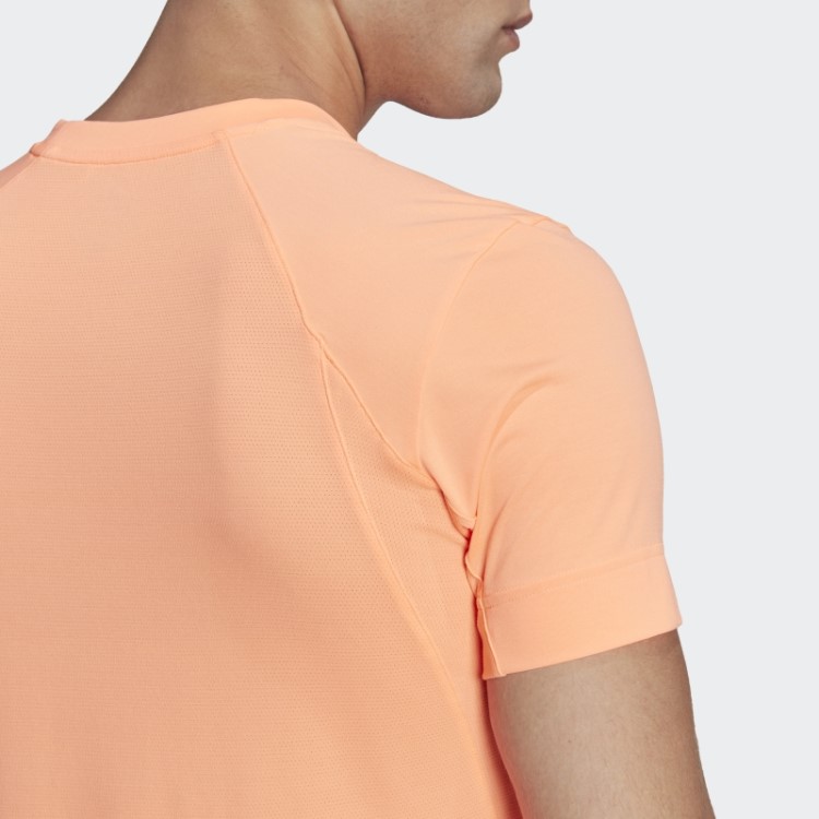 Camiseta Laranja Freelift Para Tênis New York Adidas