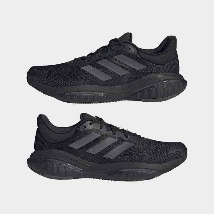 Tênis De Corrida Fashion Adidas Solarglide 5 Em Carbono