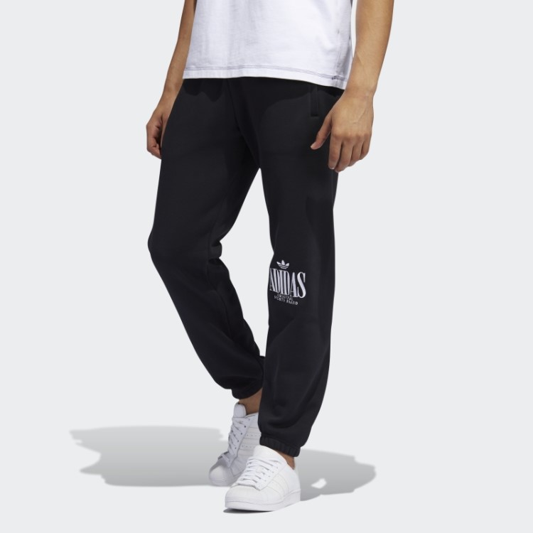 Adidas Trefoil Script Sweat Jogger Preto