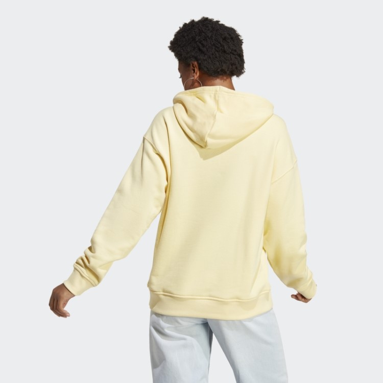 Moletom Com Capuz Amarelo Adidas