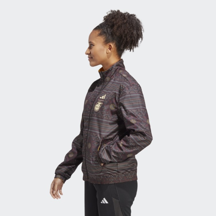 Jaqueta Hino Da Jamaica Dourada Adidas