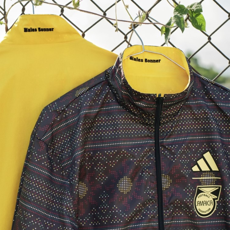 Jaqueta Hino Da Jamaica Dourada Adidas