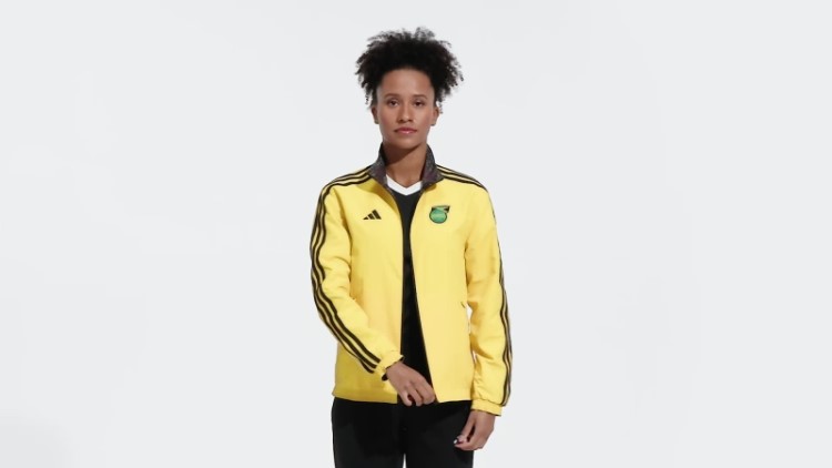 Jaqueta Adidas Jamaica Hino Ouro