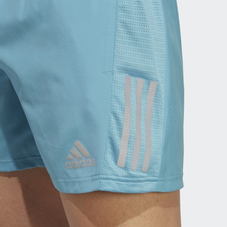Moda Adidas Possui Shorts De Corrida Prata