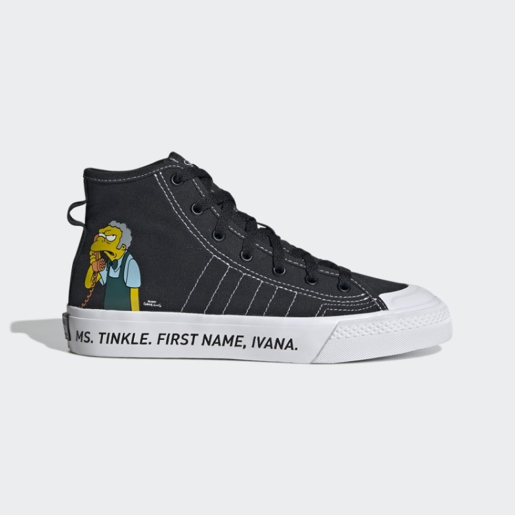 Tênis Adidas Nizza Hi Rf Preto