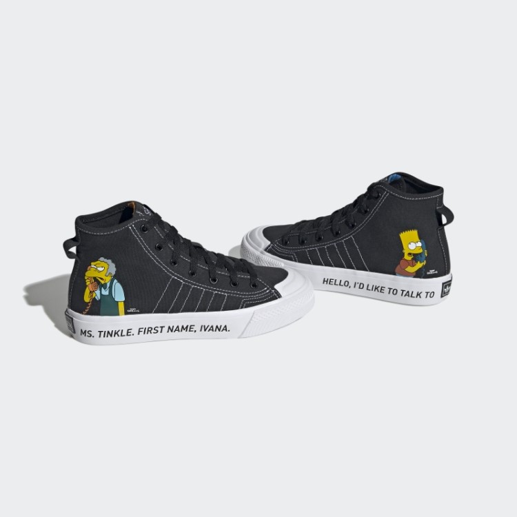 Tênis Adidas Nizza Hi Rf Preto
