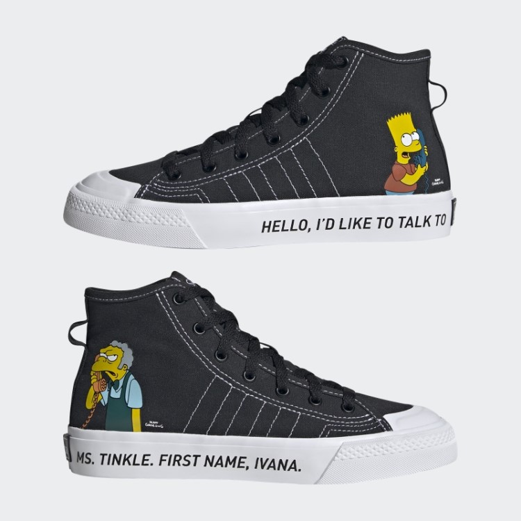 Tênis Adidas Nizza Hi Rf Preto