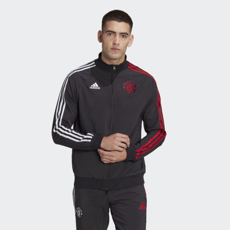 Manchester United Travel Track Top Adidas Preto