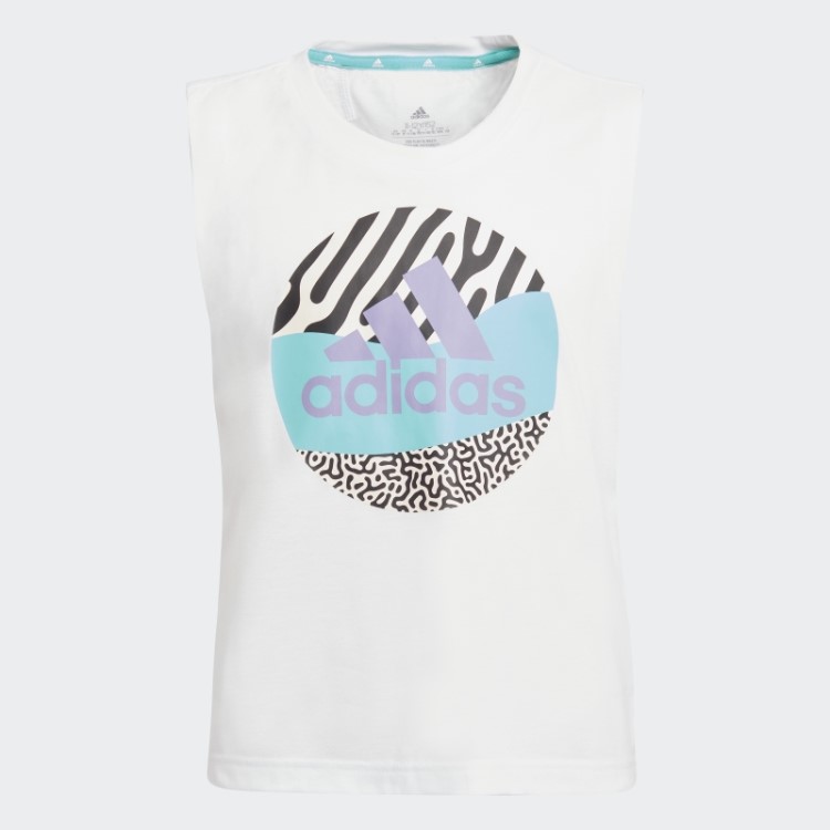 Regata Branca Aeroready Girl Power Adidas