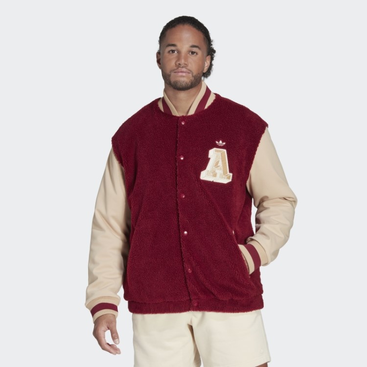Jaqueta Adidas Varsity Borgonha