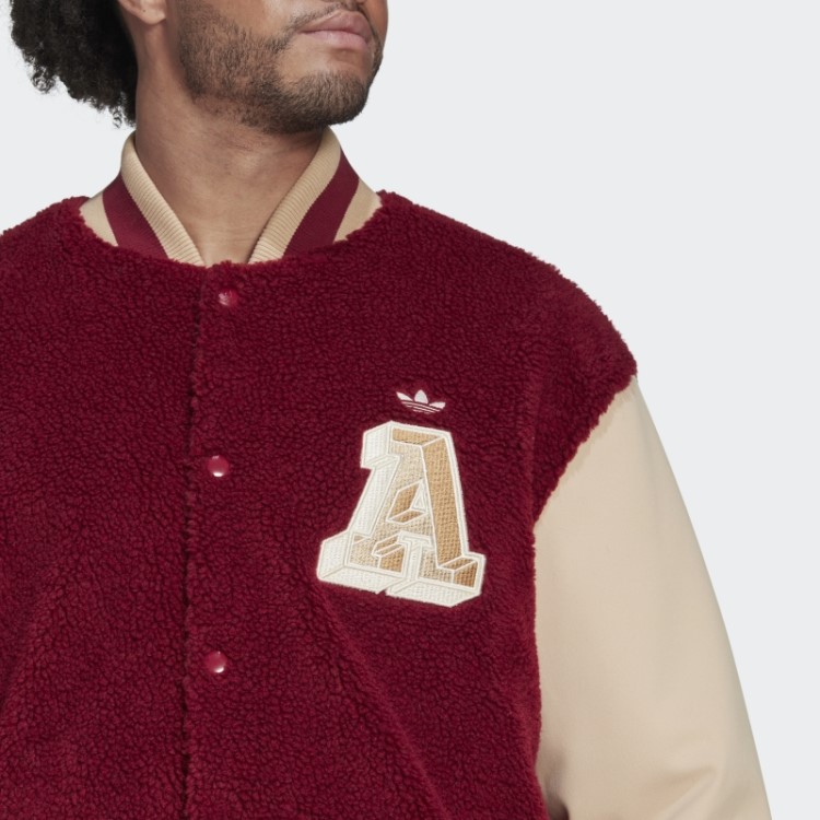Jaqueta Adidas Varsity Borgonha