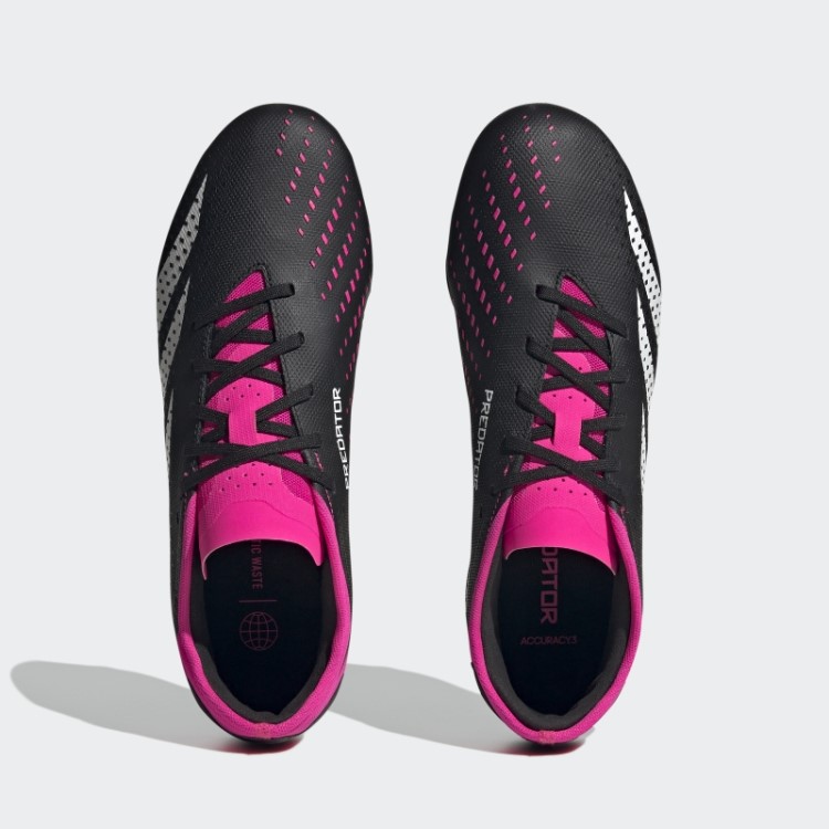 Precisão Do Predador.3 Botas Baixas E Firmes Adidas Pretas