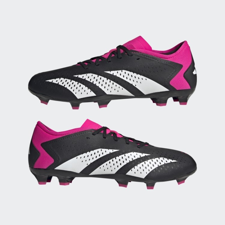 Precisão Do Predador Preto.3 Botas Baixas E Firmes Adidas
