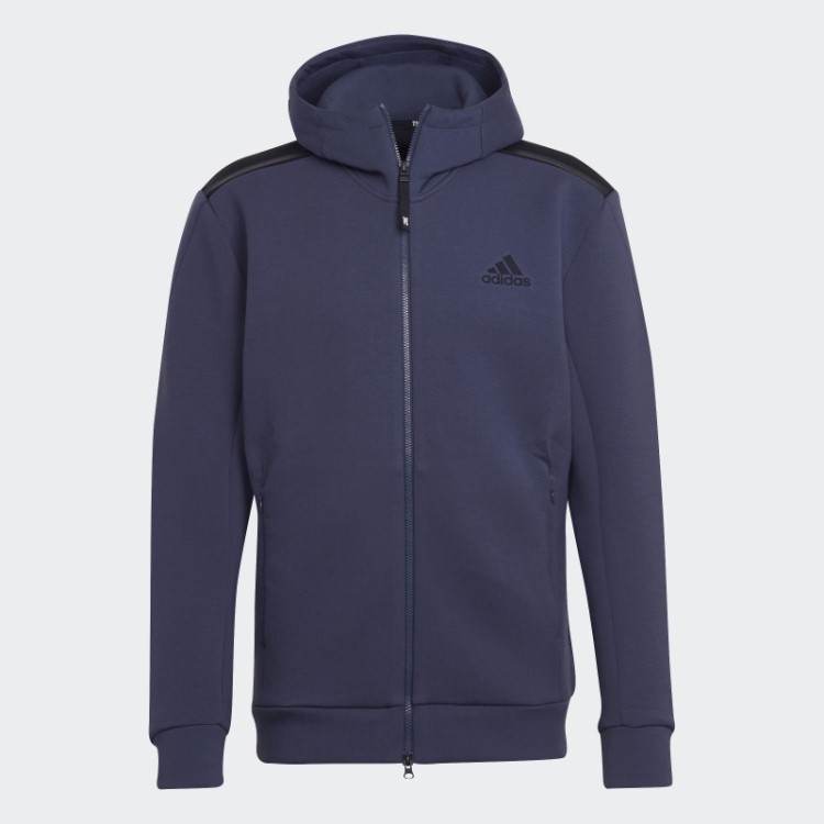 Adidas Z.n.e. Moletom Com Capuz Marinho Quente