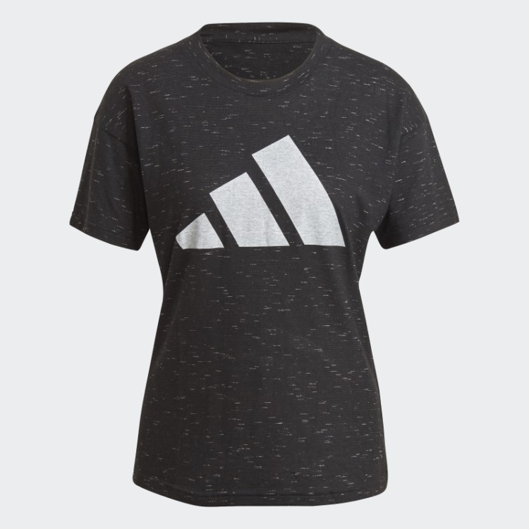 Camiseta Winners 2.0 Inspirada No Esporte Adidas Black Melange