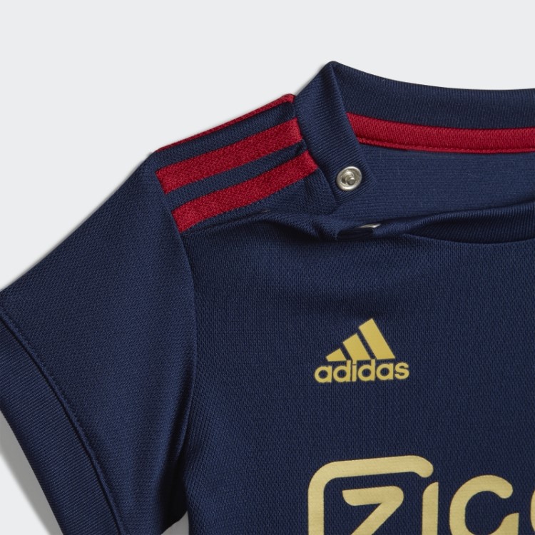 Azul Marinho Adidas Ajax Amsterdam 22/23 Away Kit Bebê